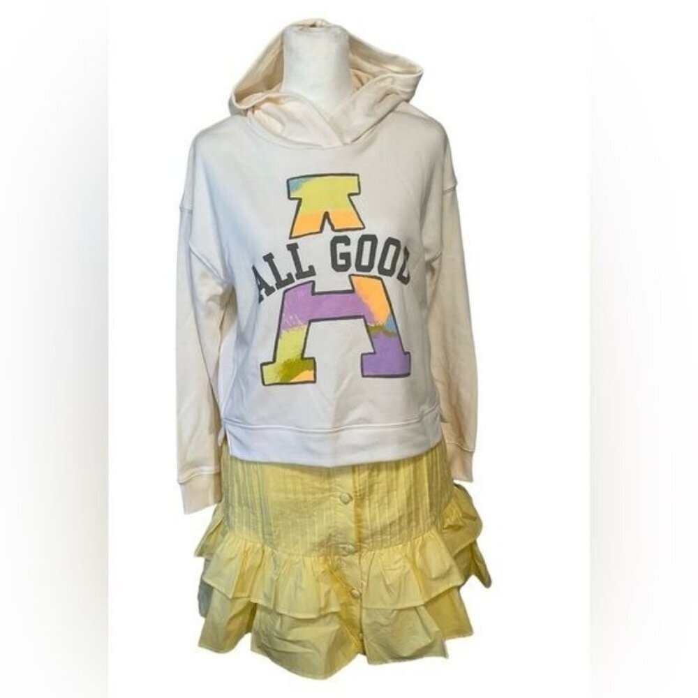 NWT Long-Sleeve Graphic Pullover Hoodie for Girls XL 14-16
